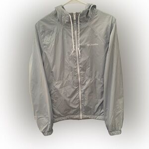 Columbia Silver Hooded Jacket